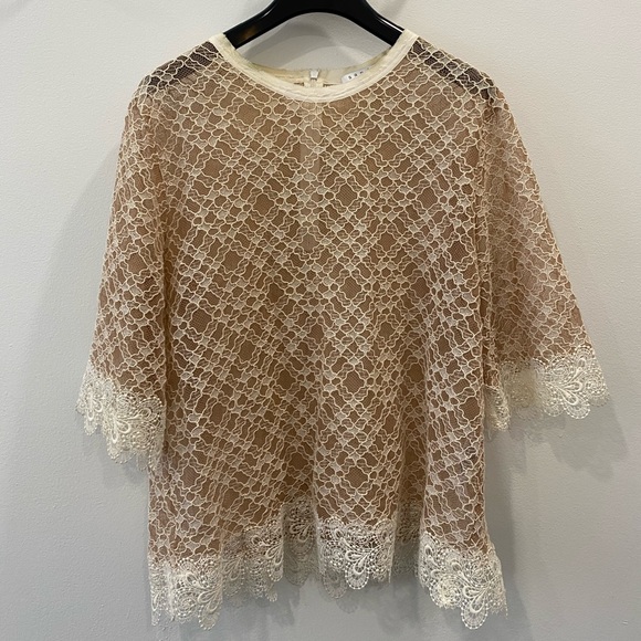 **PRICE DROP** Sandro Lace Top - Picture 4 of 6